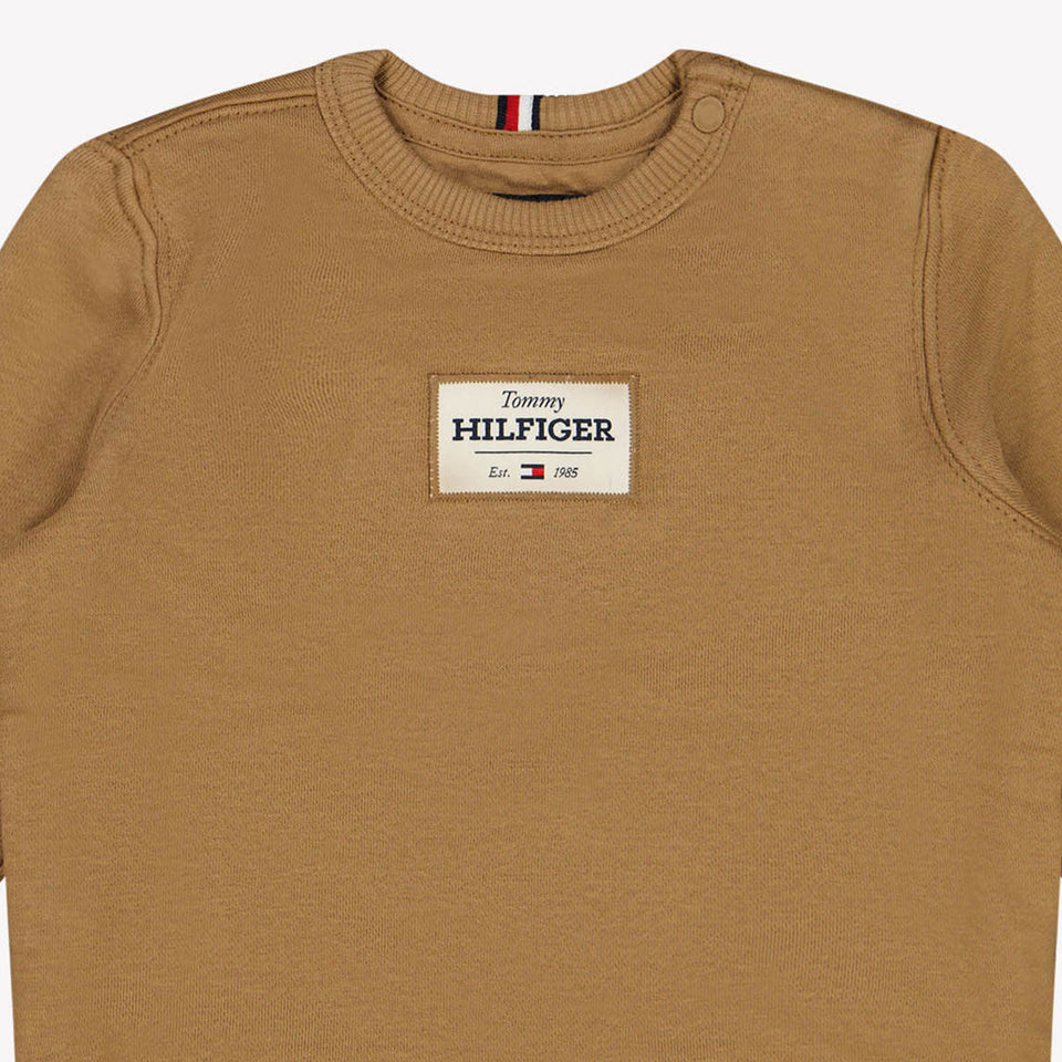 Tommy Hilfiger Bebé Chicos Suéter Camel