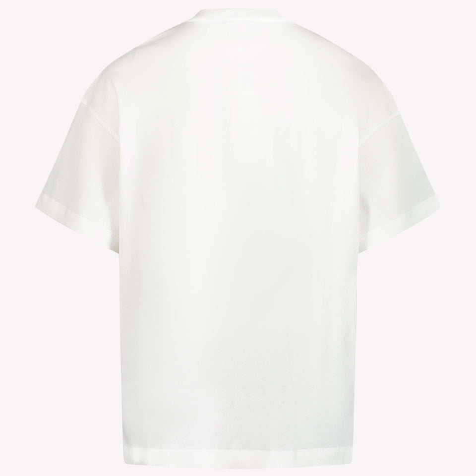 Fendi Kinder Meisjes T-Shirt In Wit