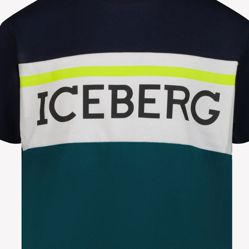 Iceberg Kinderjungen T-Shirt Grün