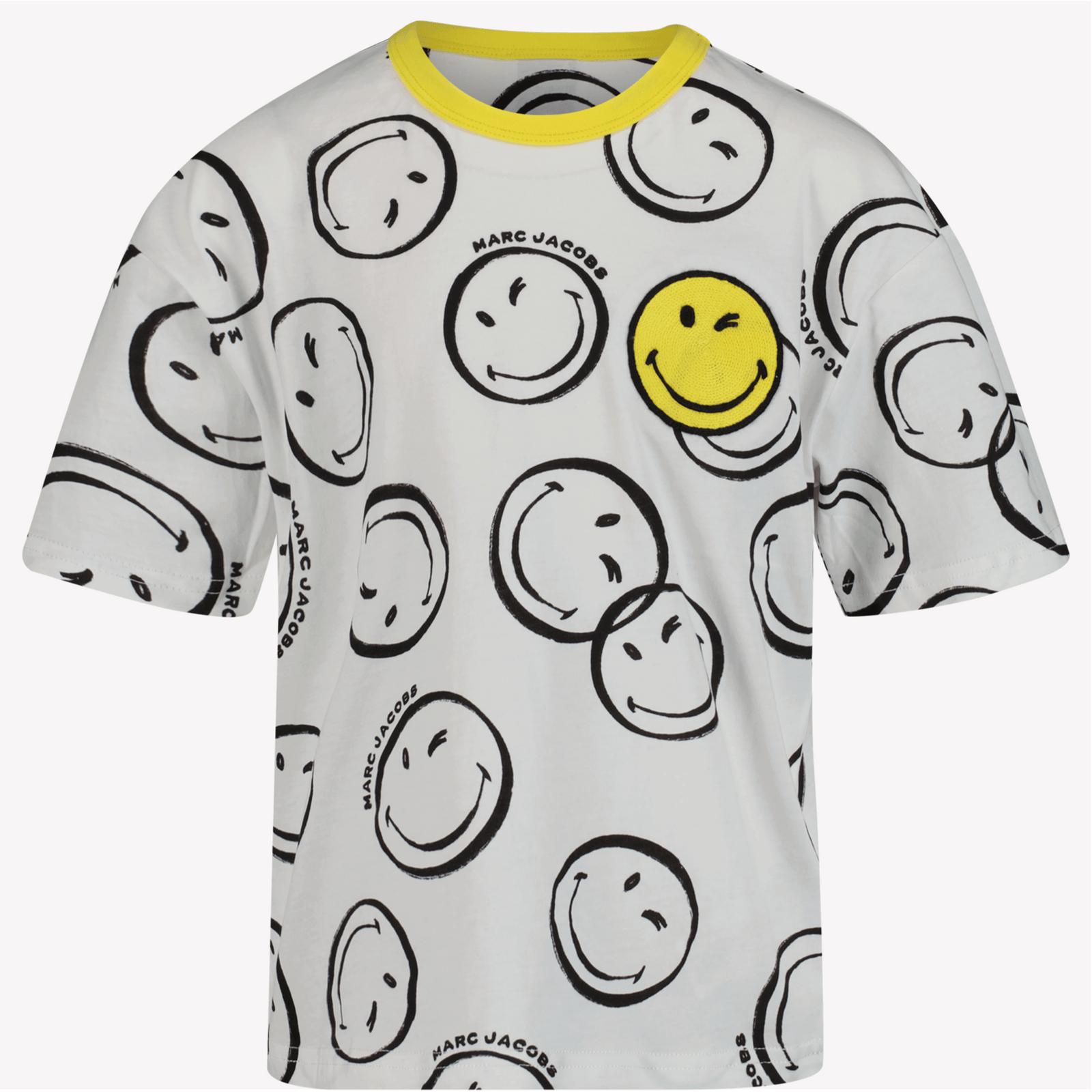 Marc Jacobs Kinder T-Shirt Wit 4Y