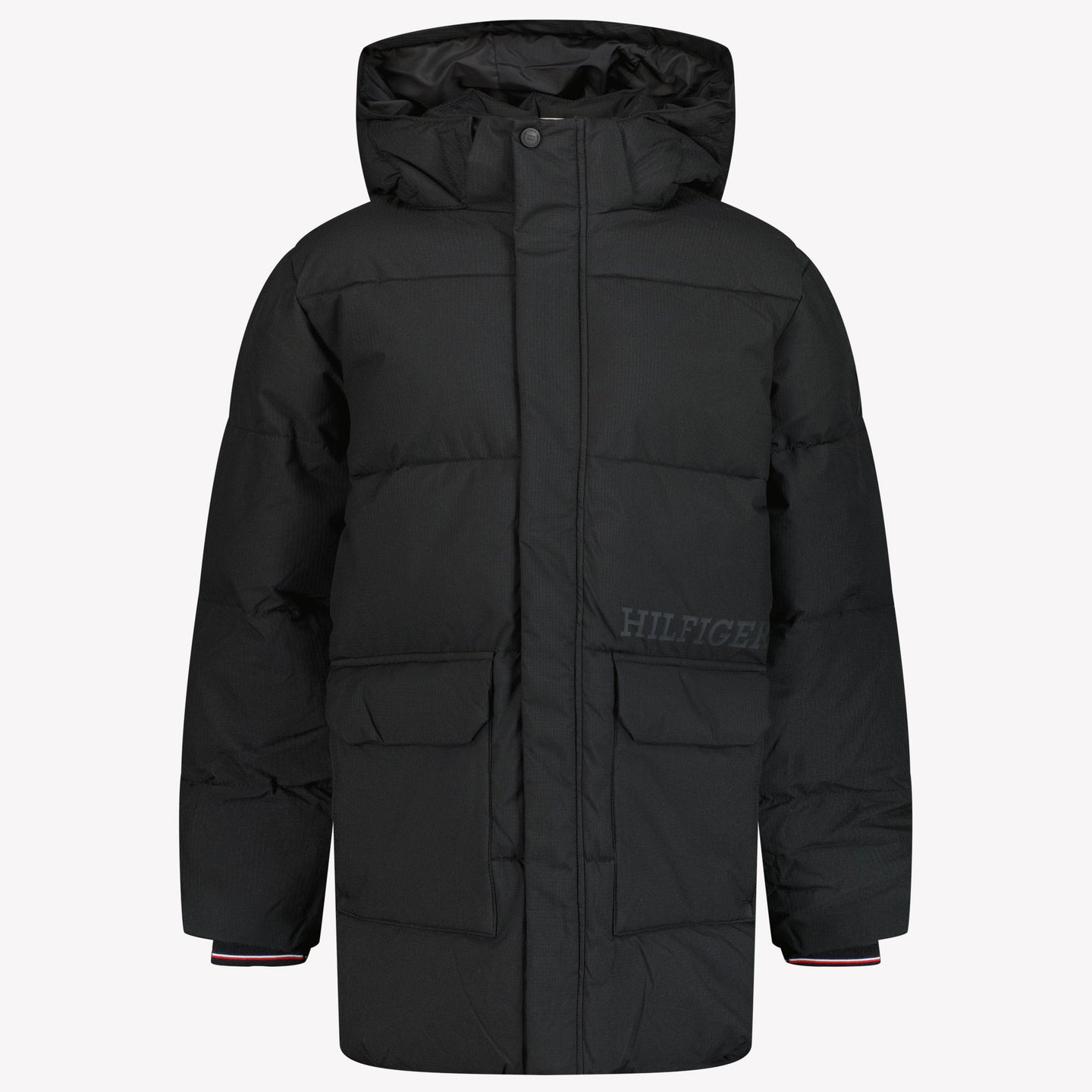 Tommy Hilfiger Jungen Wintermantel Schwarz