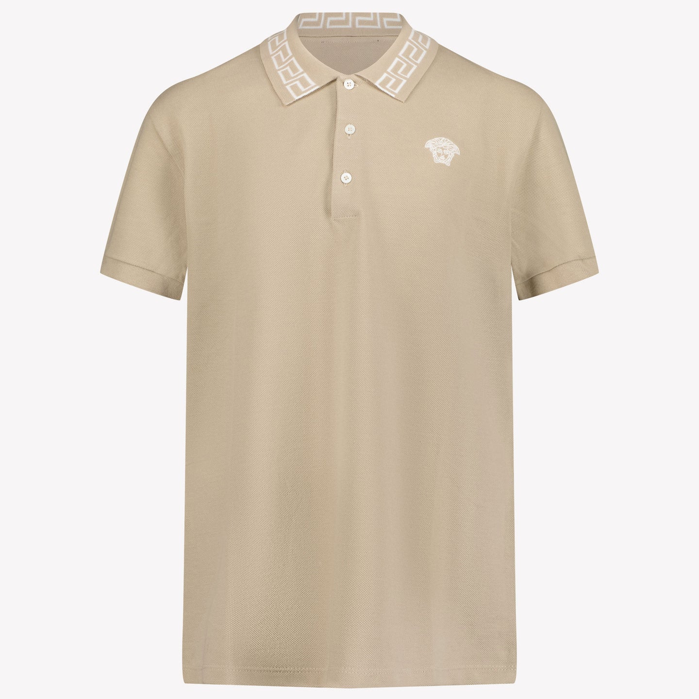 Versace Kinderjungen Polo in Beige