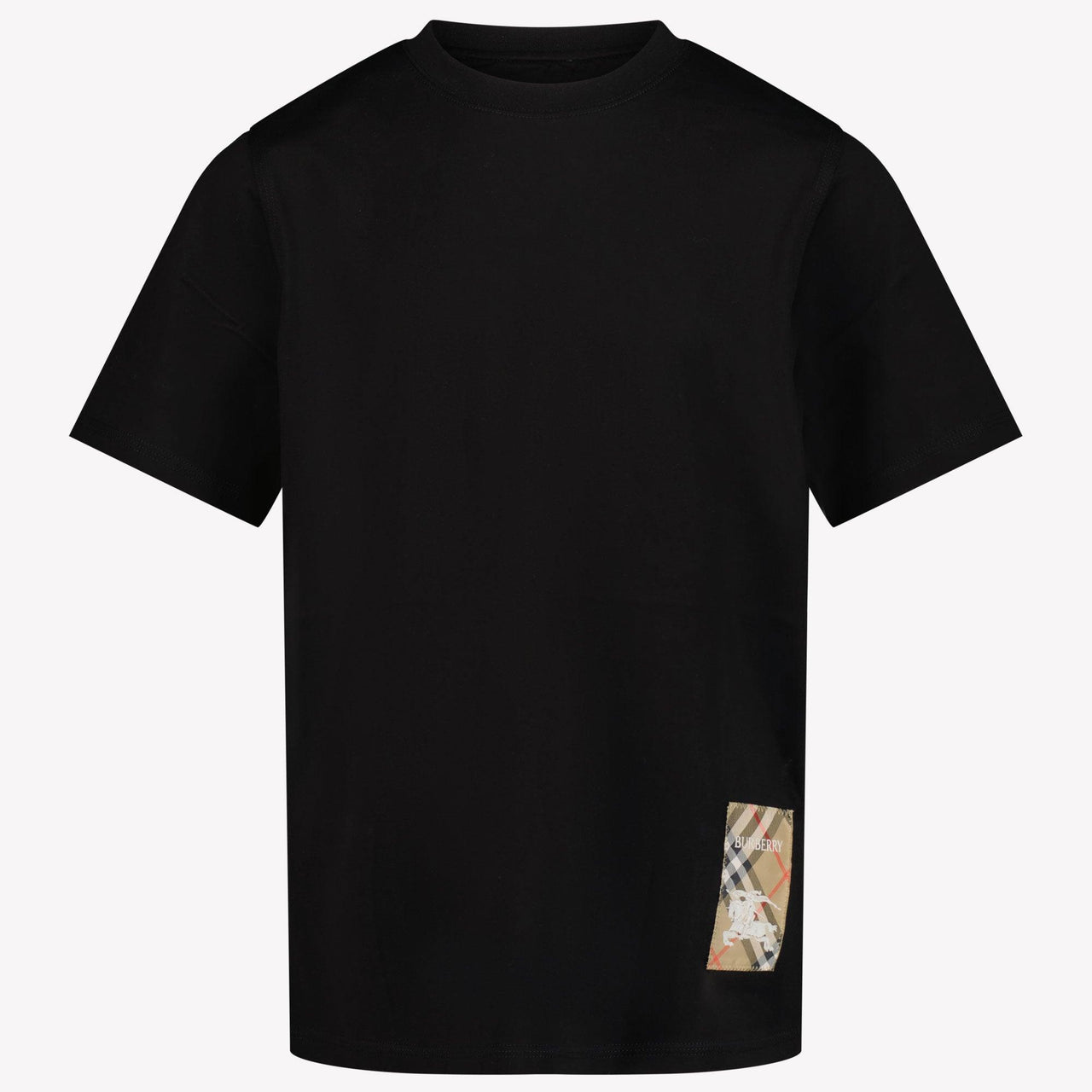 Burberry Cèdre Kinder Garçons T-shirt Noir
