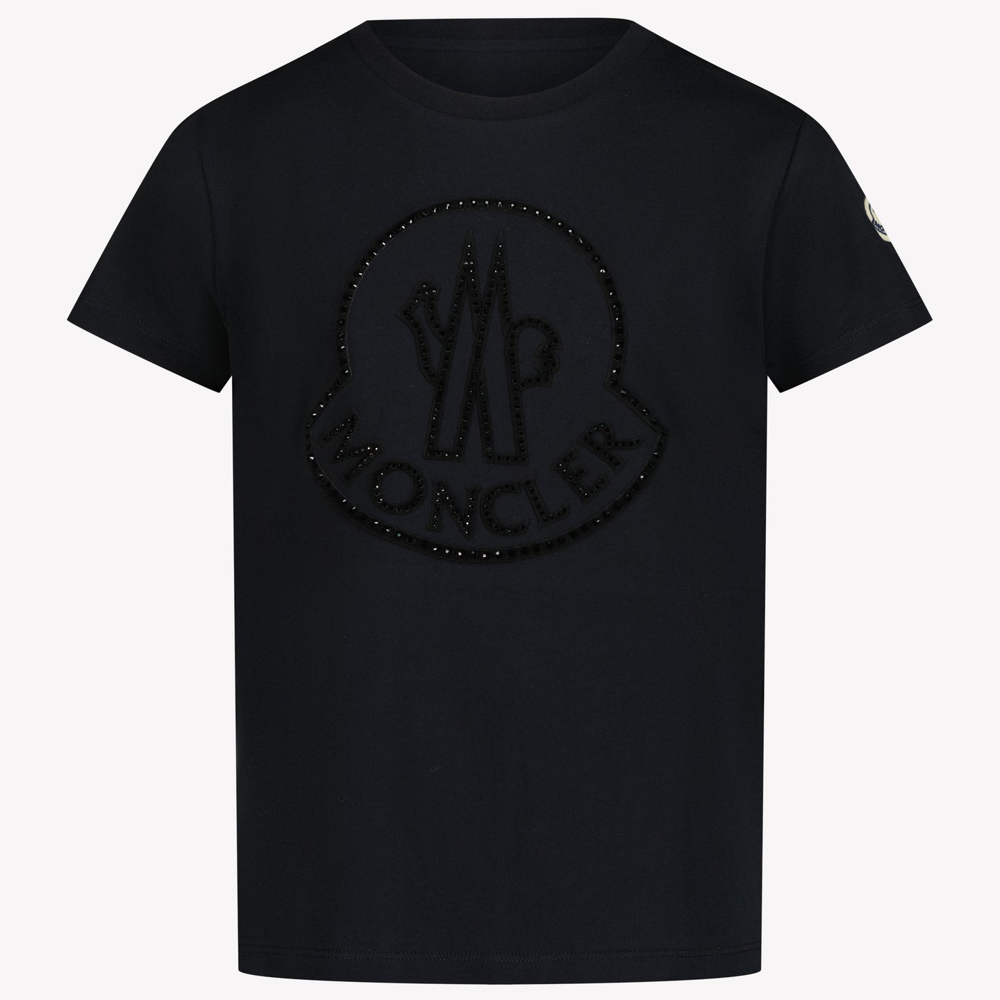 Moncler Mädchen T-Shirt Schwarz