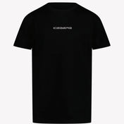 T-shirt per ragazzi per bambini iceberg nero