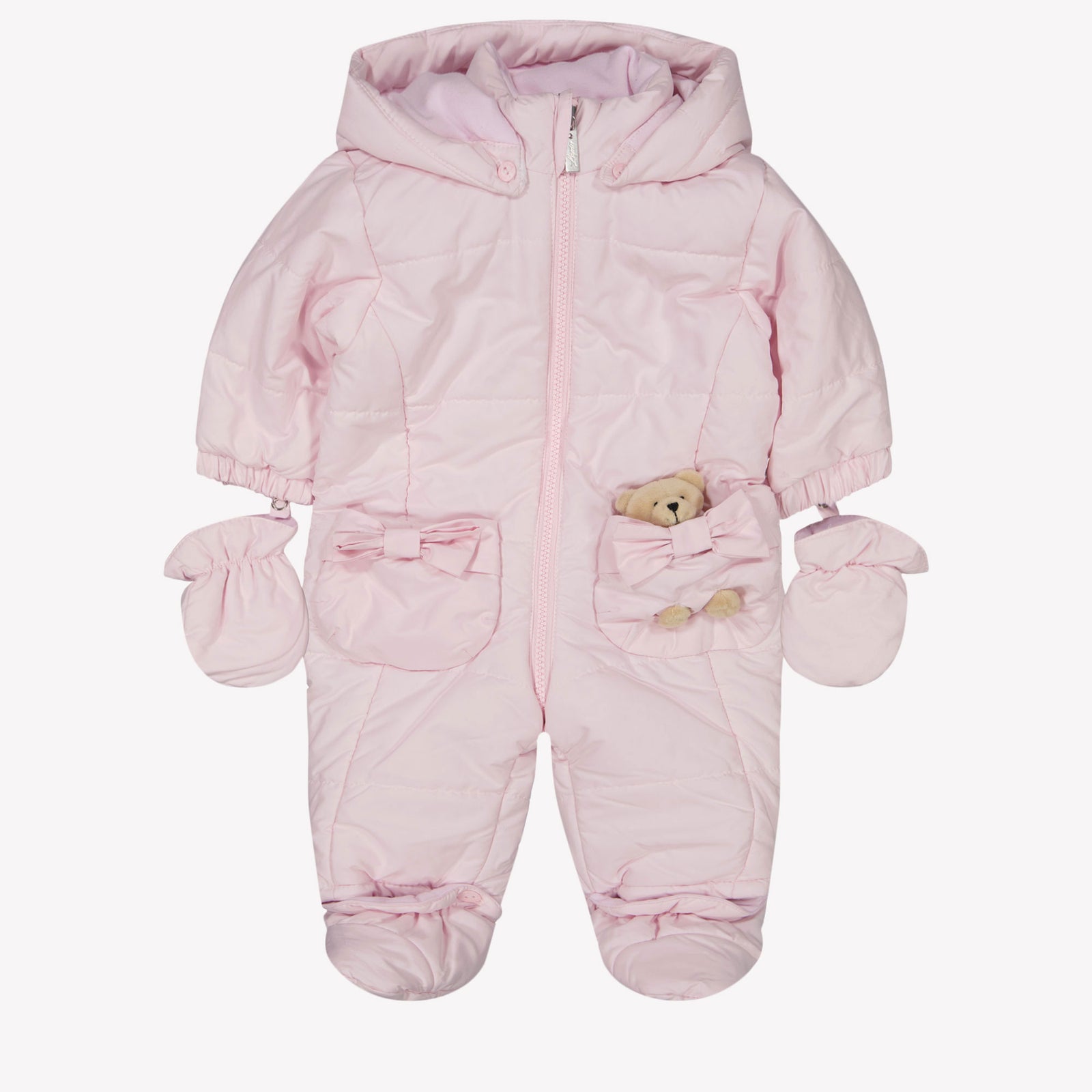 Lapin House Baby Girls Pockets de esquí rosa claro