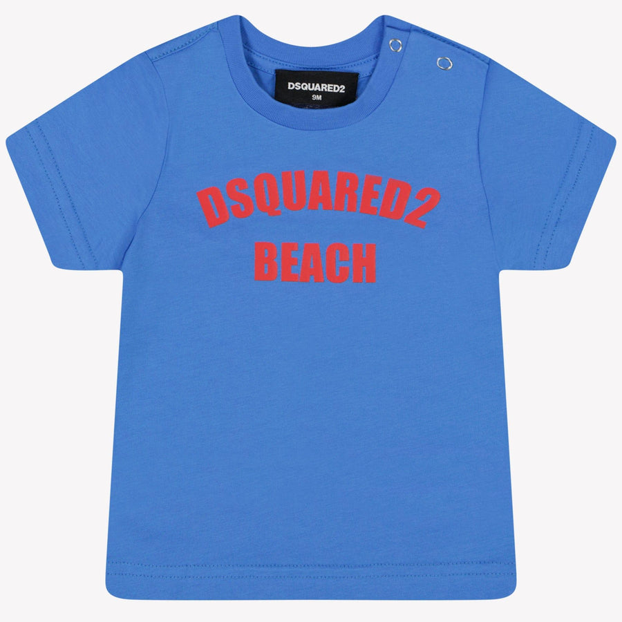 Dsquared2 Baby Jungen T-Shirt Hellblau