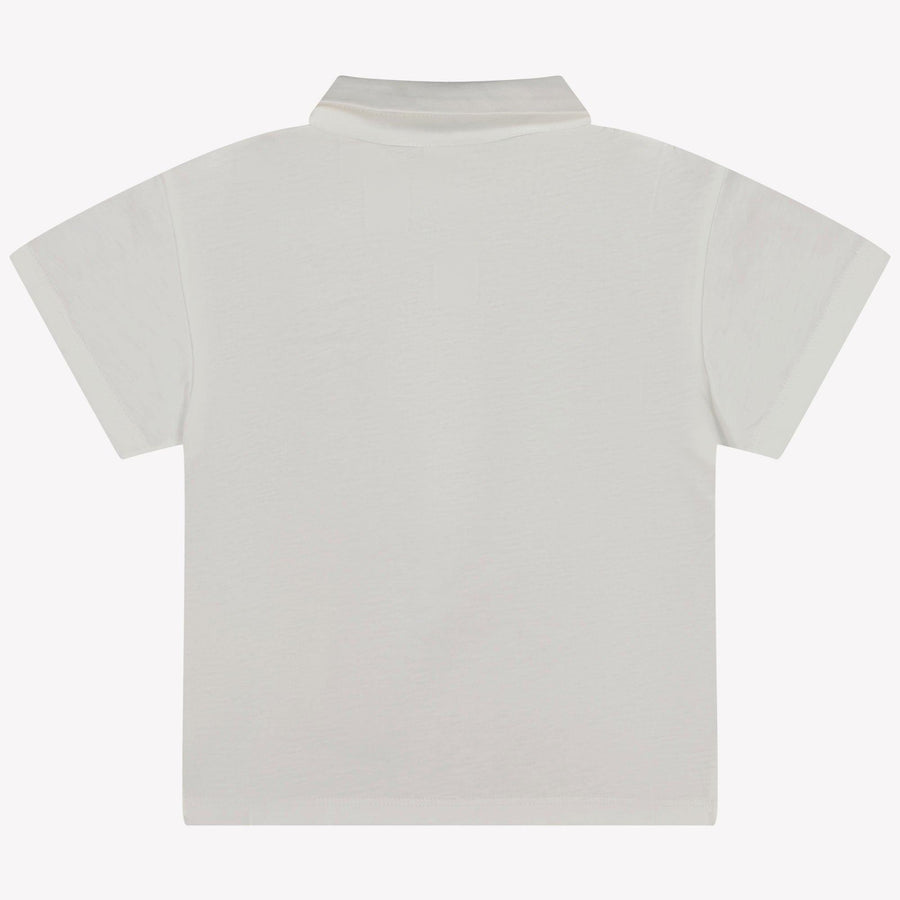 Fendi Bebé Chicos Polo Blanco
