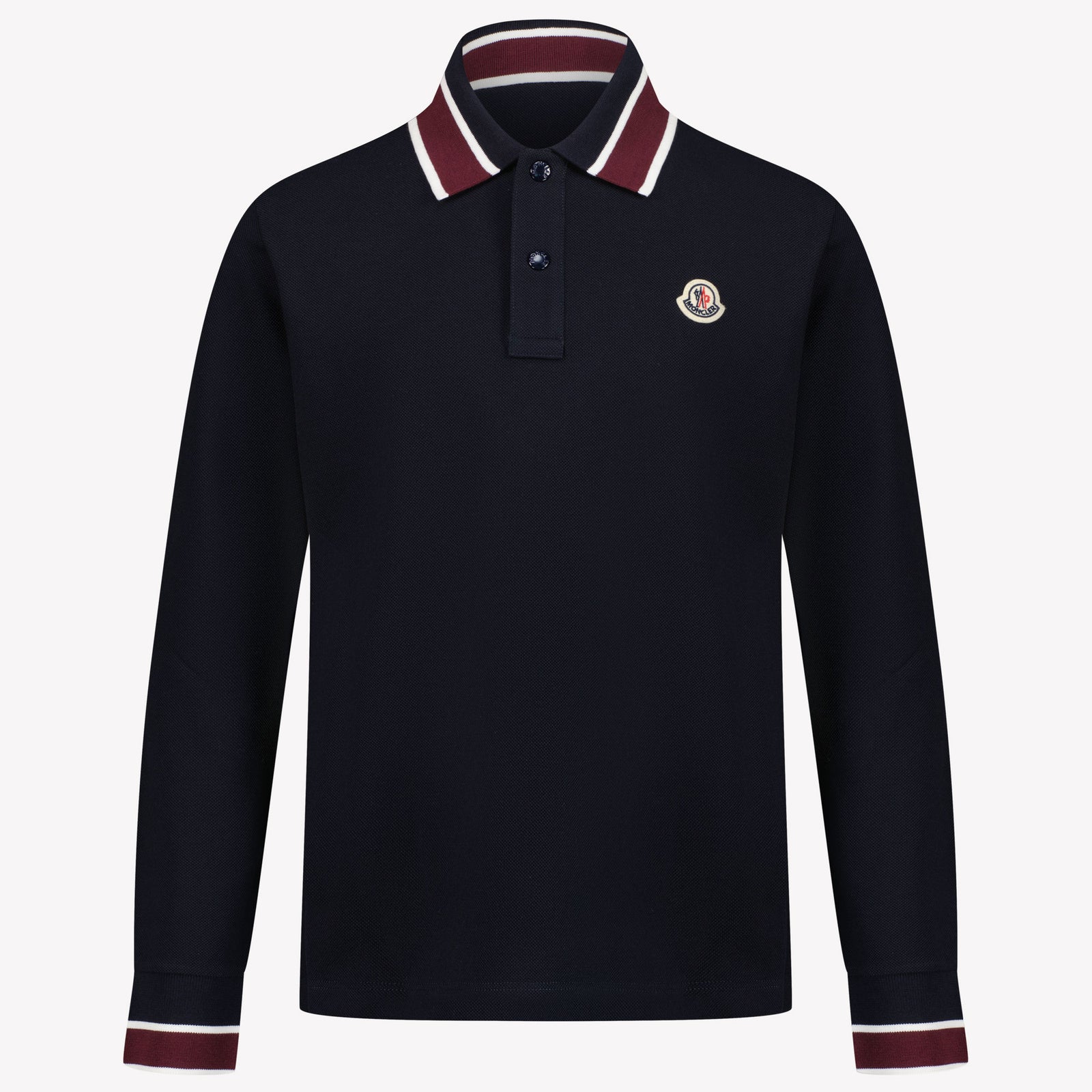 Moncler Garçons Polo Navy