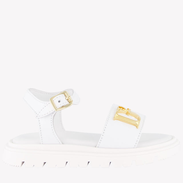 Dsquared2 Filles Sandales Blanc