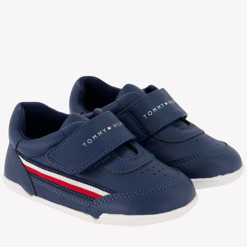 Tommy Hilfiger Bébé Garçons Baskets Navy