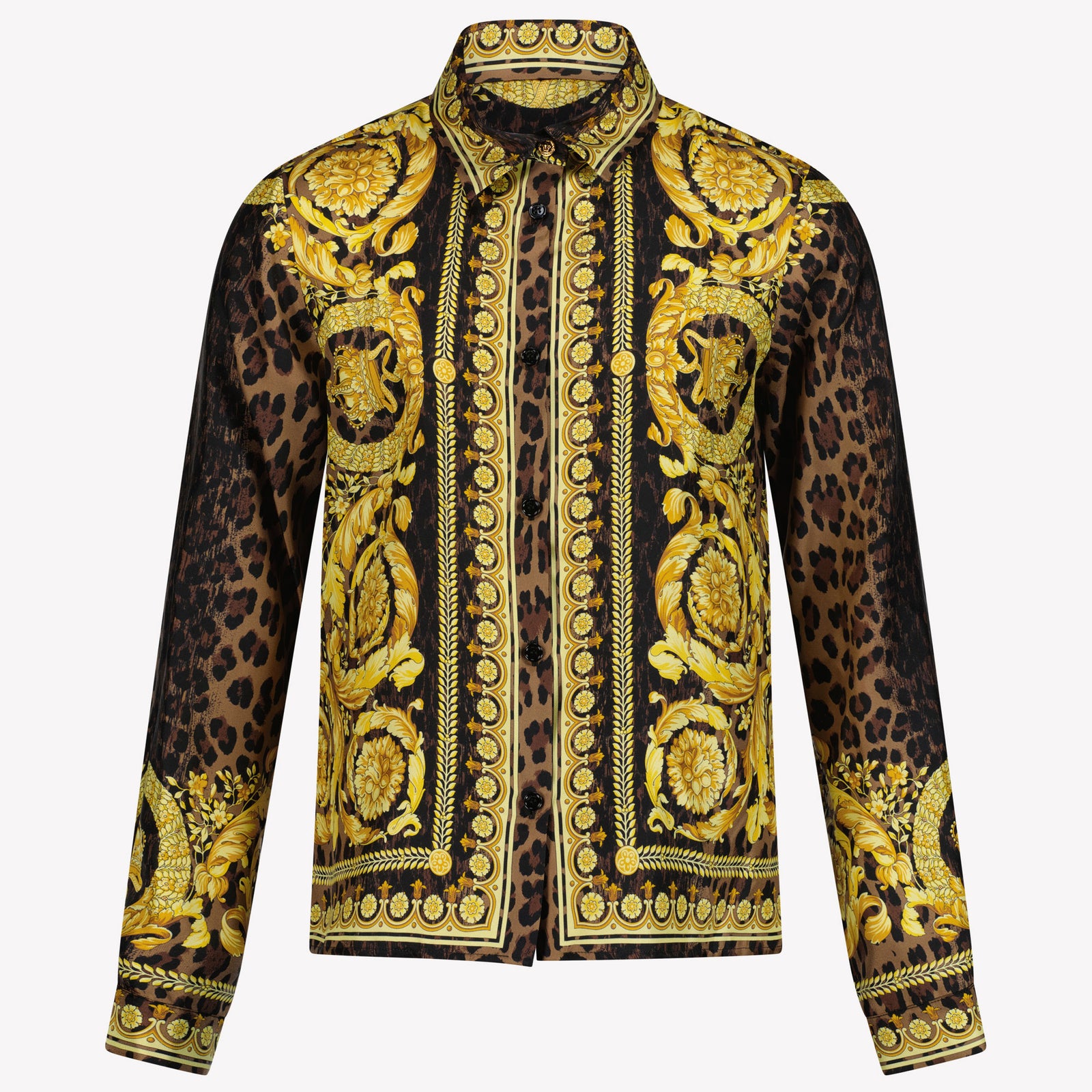 Versace Chicas blusa marrón