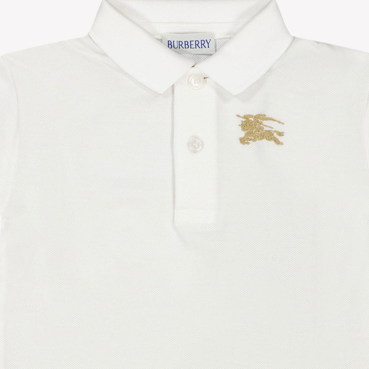 Burberry Johane bébé Garçons Polo Blanc