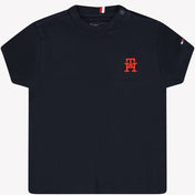 T-shirt tommy hilfiger baby boys navy