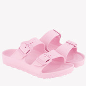 Birkenstock dívky pantofle světle růžové
