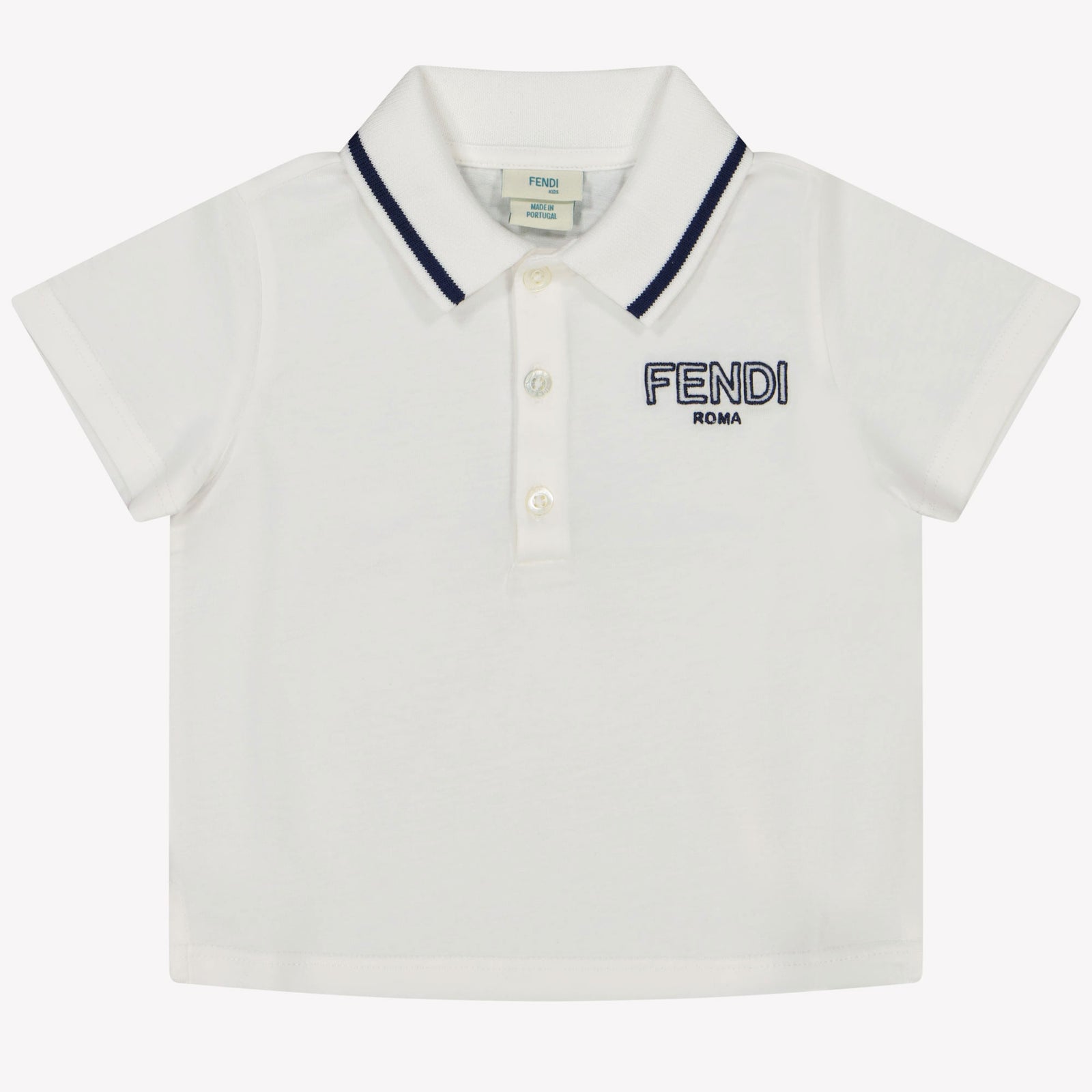 Fendi Baby Jungen Polo in Weiß