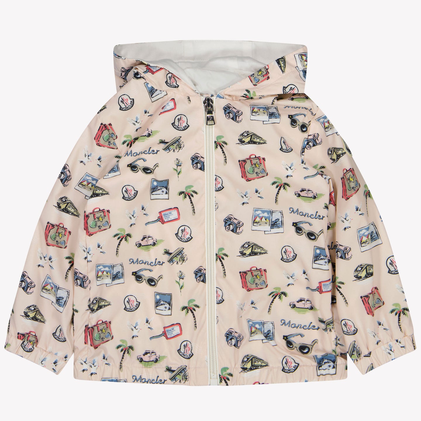 Moncler Hilda Baby Mädchen Sommerjacke in Hellrosa