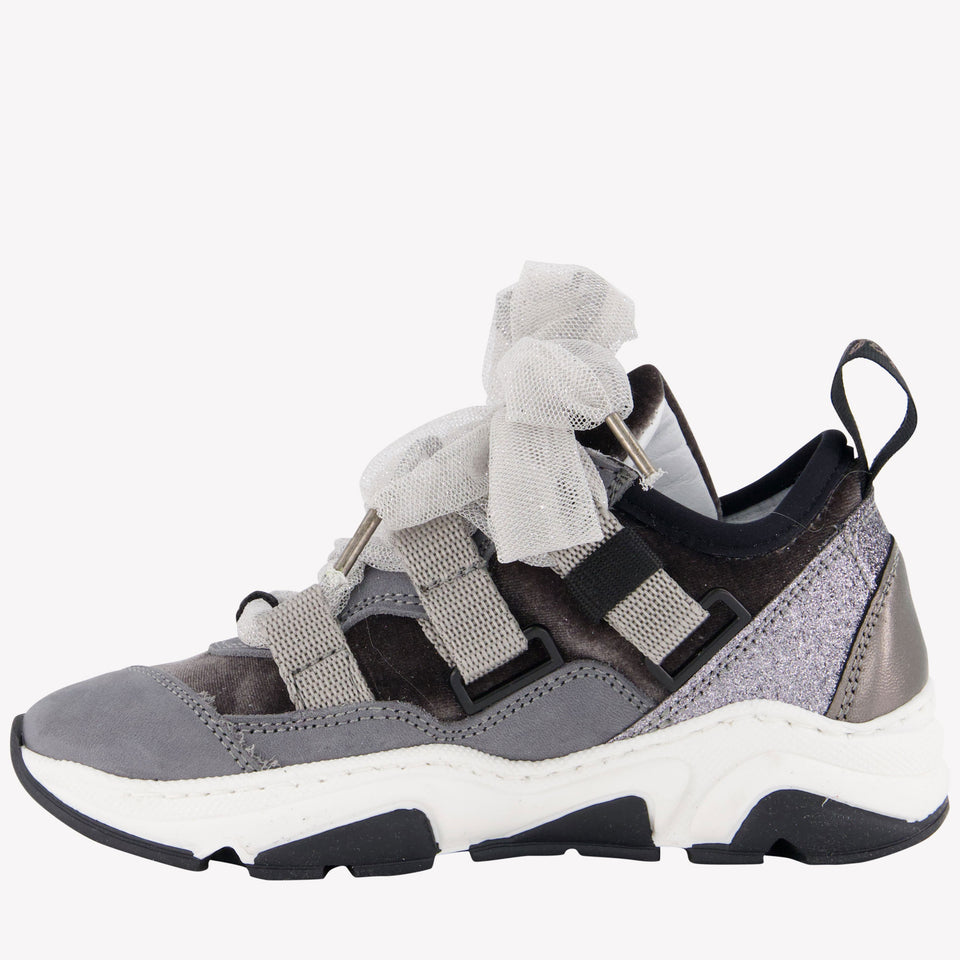 MonnaLisa Meisjes Sneakers Grijs