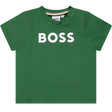 Boss Baby Jongens T-Shirt Donker Groen 6 mnd