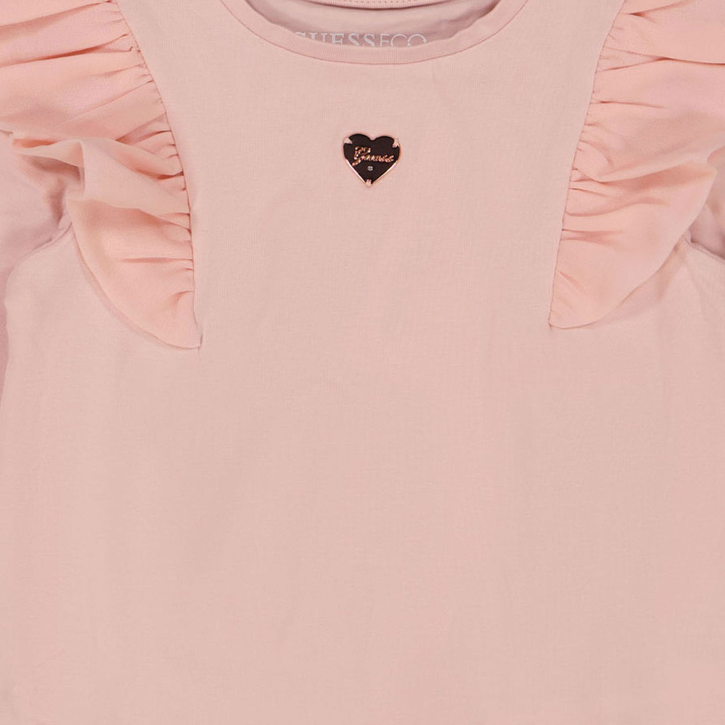 Guess Enfant Filles T-shirt Rose