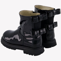 Andrea Montelpare Mädchen Stiefel Schwarz