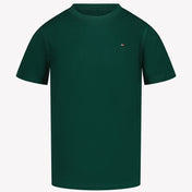 Tommy Hilfiger Garçons T-shirt Vert