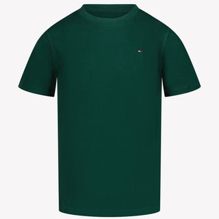 Tommy Hilfiger Jongens T-shirt Groen 4Y
