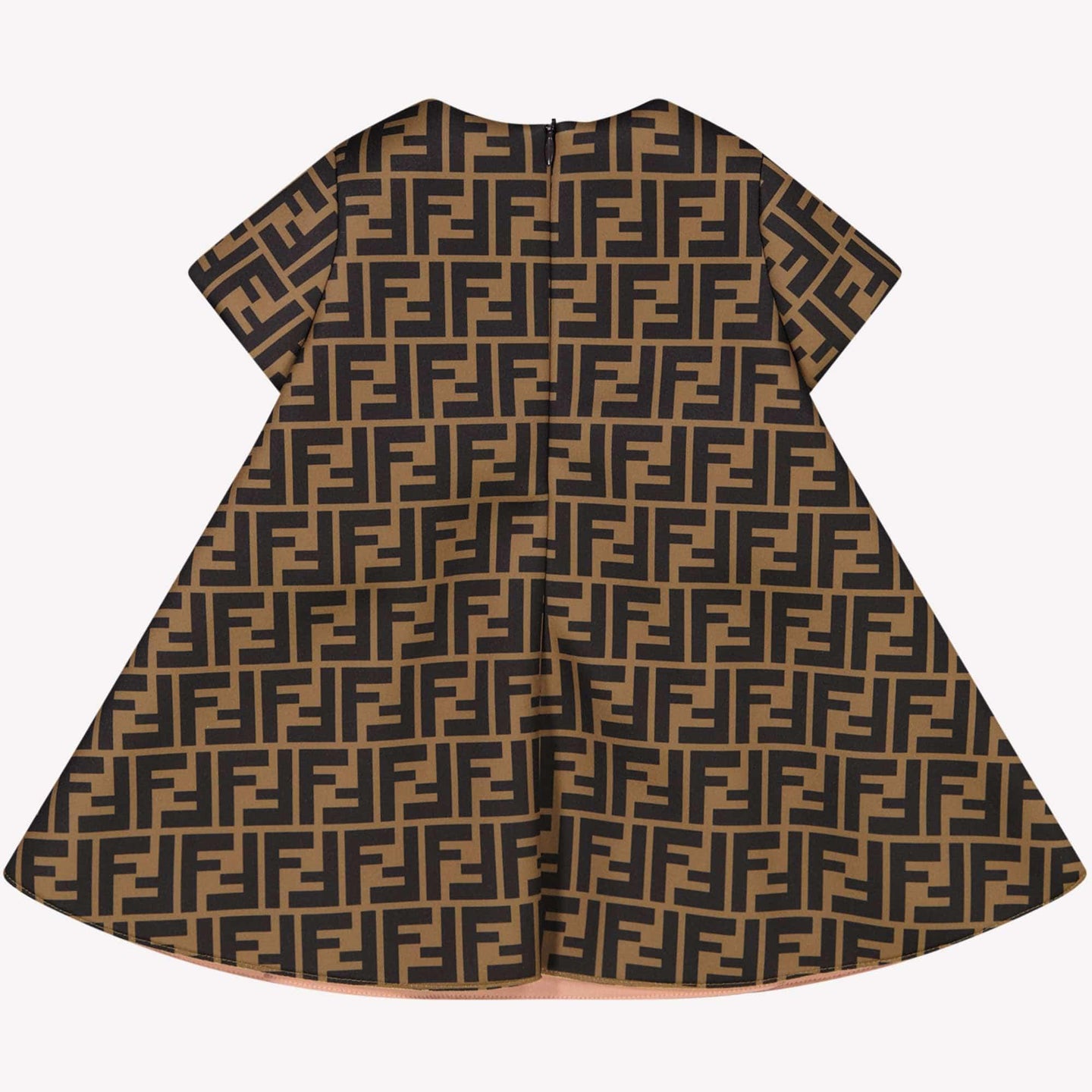 Fendi Bébé Filles Robe Marron