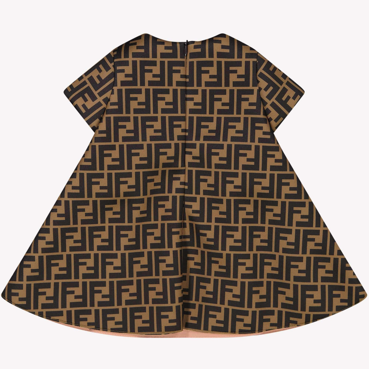 Fendi Bébé Filles Robe Marron