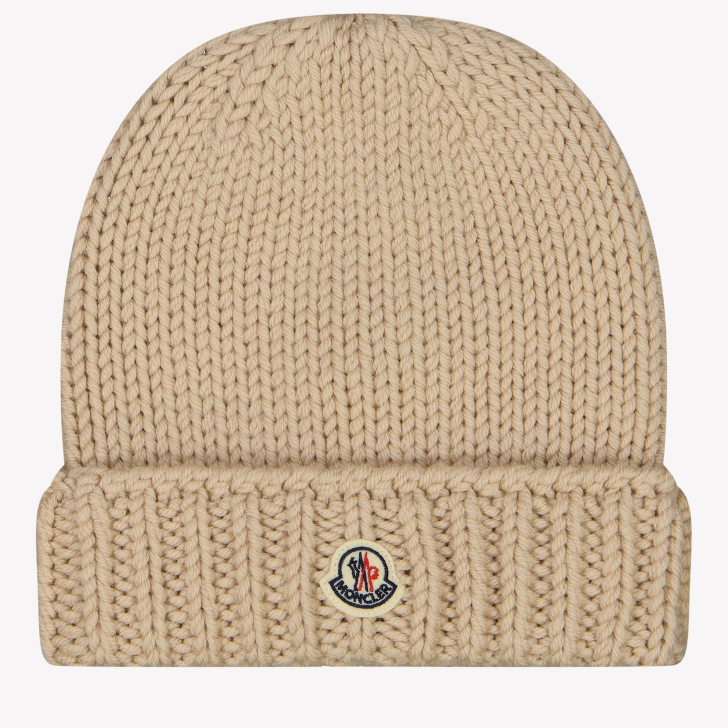 Moncler Unisex Abrigo Beige claro