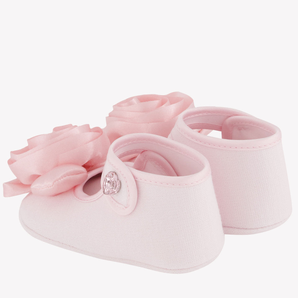 MonnaLisa Bébé Filles Chaussures Rose Léger