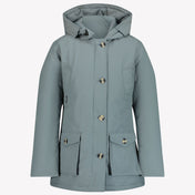 Airforce Mädchen Winterjacke Hellblau