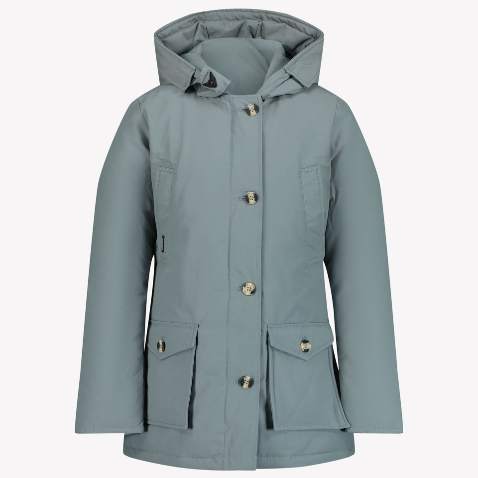 Airforce Mädchen Winterjacke Hellblau