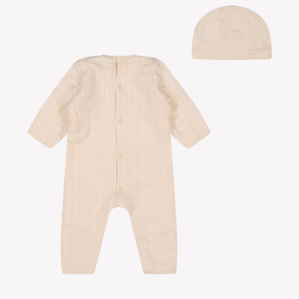 Chloé baby girls box suit OffWhite