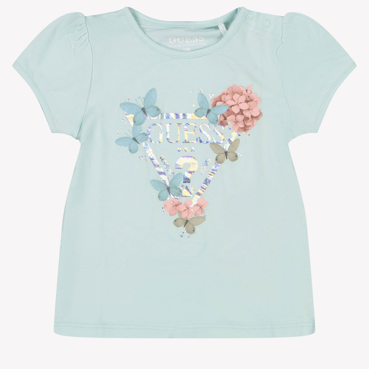 Guess Bébé Filles T-shirt Menthe