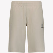 EA7 Pantalones cortos para niños Beige claro