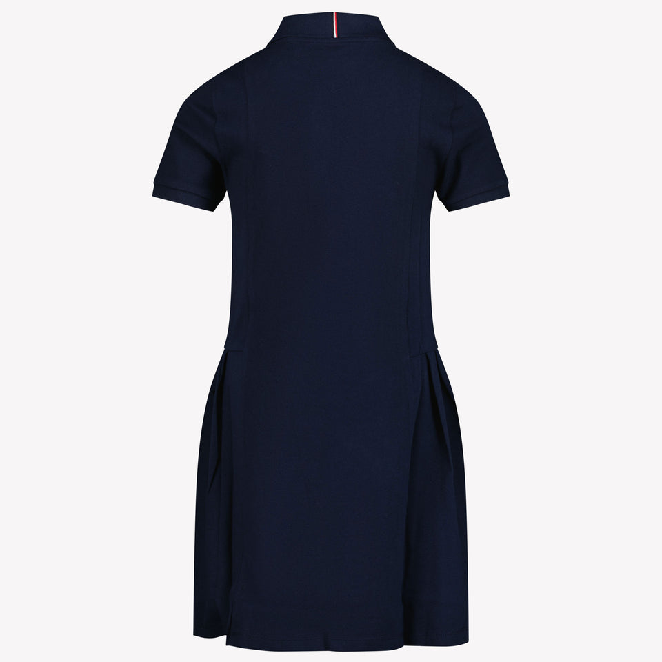 Tommy Hilfiger Kind Mädchen Kleid Marineblau