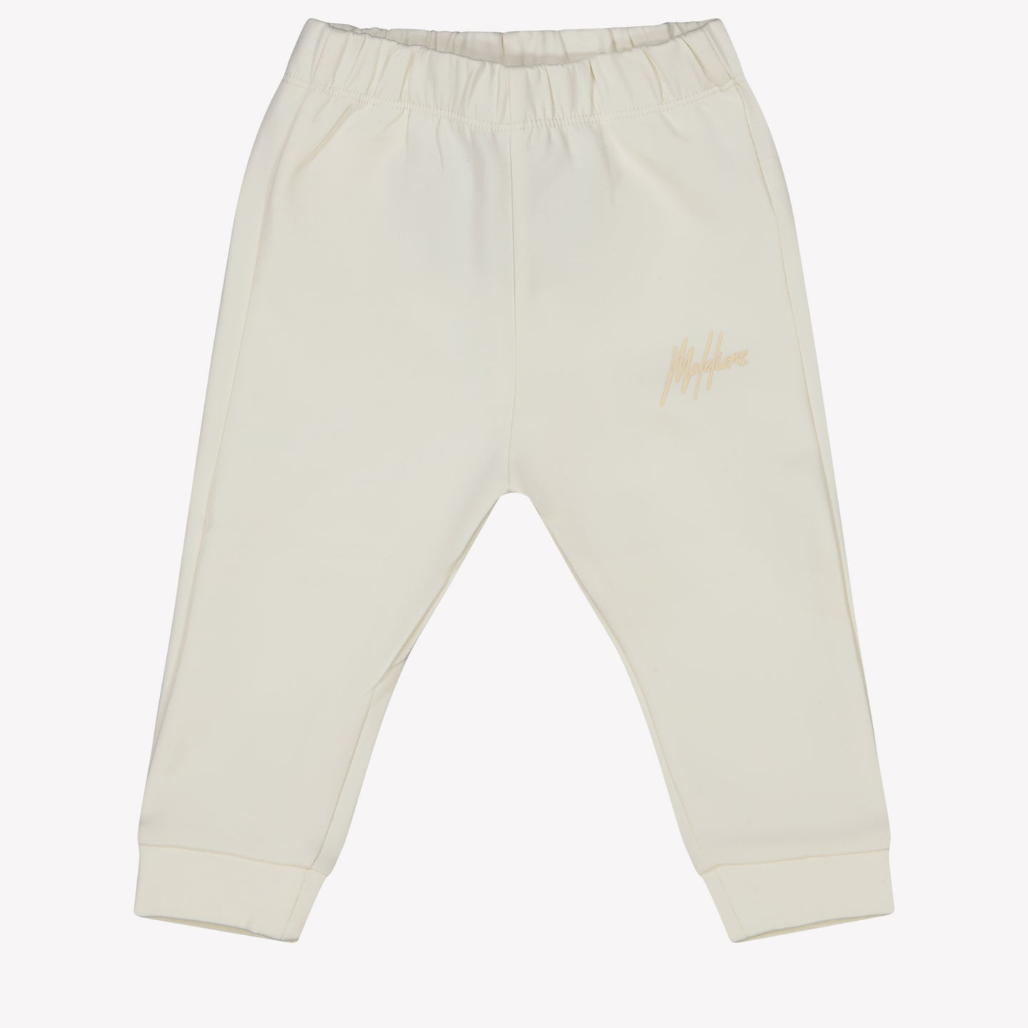 Malelions Bebé Unisex Pantalón Blanco Roto