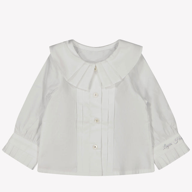 Lapin House Baby Girl Blusa blanca