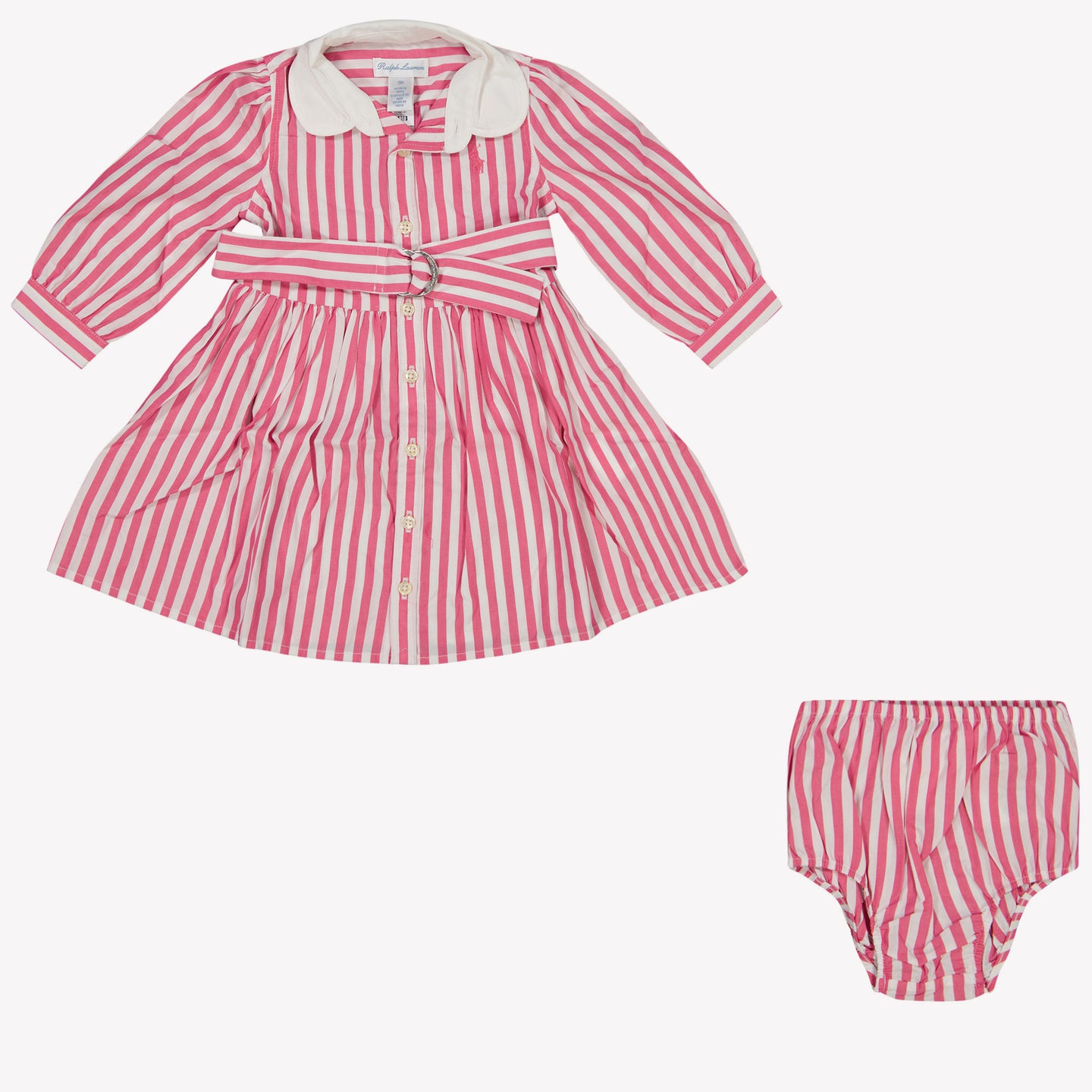 Ralph Lauren Bébé Filles Robe Fuchsia