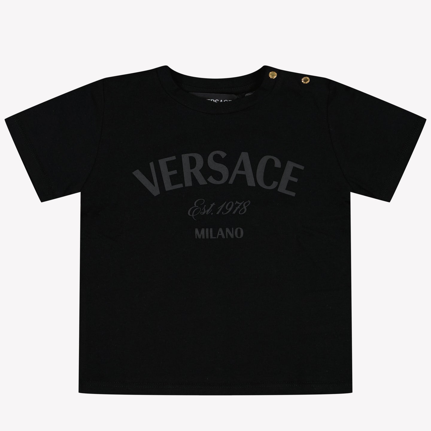 Versace Unisex T-Shirt Schwarz