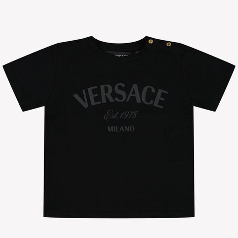 Versace Camiseta unisex negra