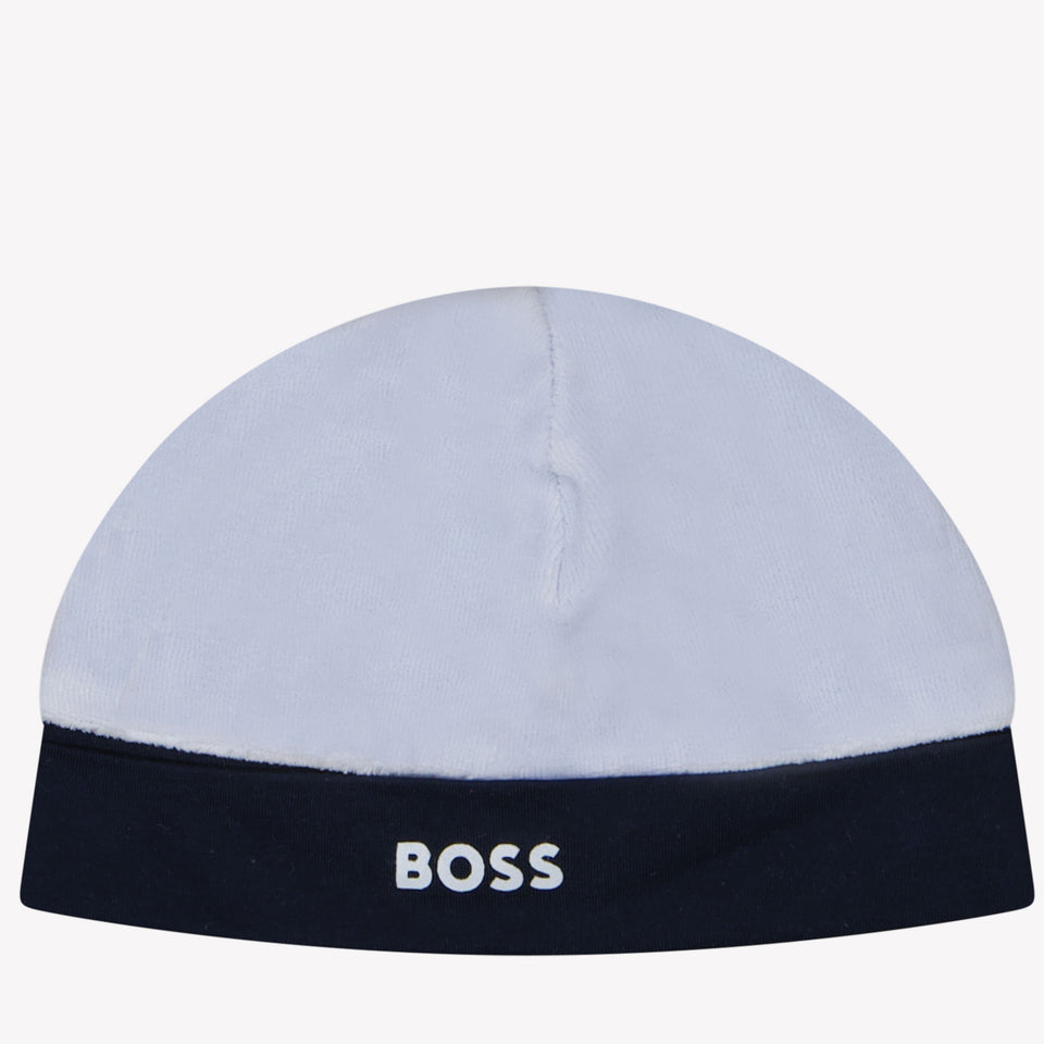 Boss Jungenhut Hellblau