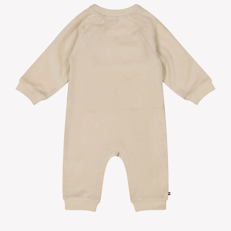 Tommy Hilfiger Bebé Unisex Traje de caja Beige claro