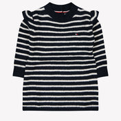 Tommy Hilfiger Bambino Ragazze Vestito Navy