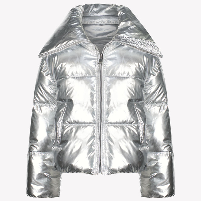 MonnaLisa Filles Veste d'hiver Argent