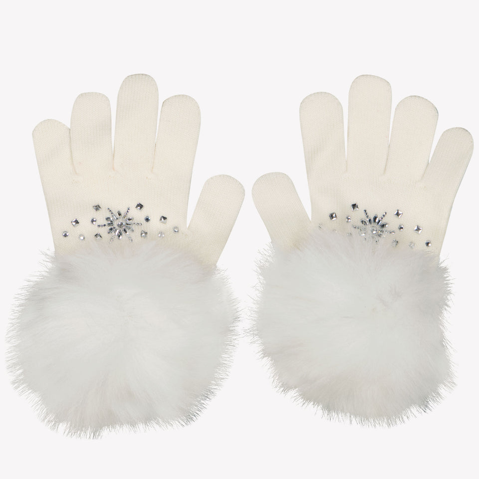 MonnaLisa Filles Gants en blanc