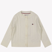 Tommy Hilfiger Bambino Ragazze Maglia Off White