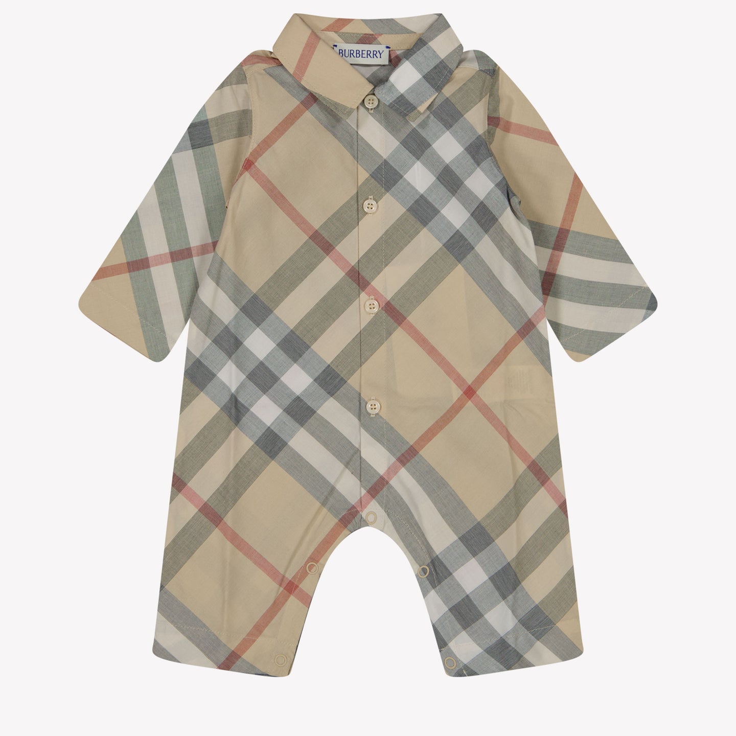 Burberry Baby Unisex Boxanzug Helles Beige