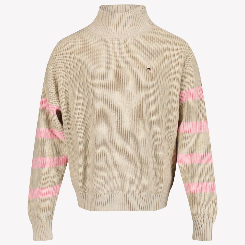 Tommy Hilfiger Kind Mädchen Pullover Beige